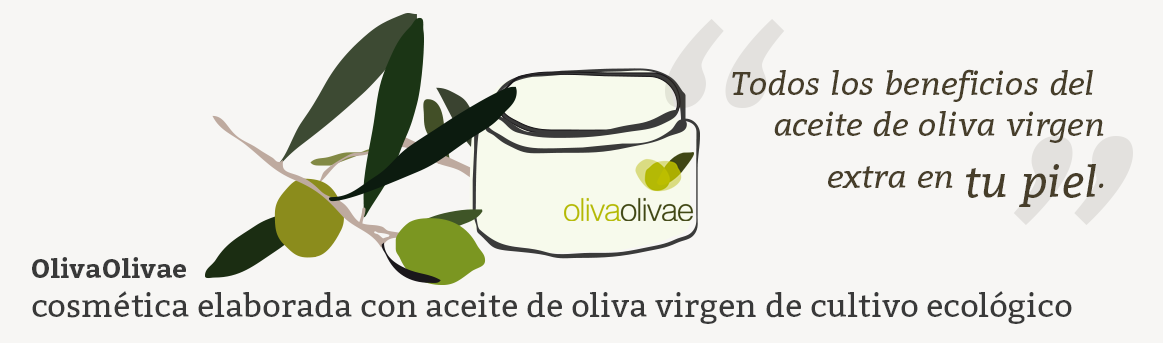 OlivaOlivae cosmetica elaborada con aceite de oliva virgen extra de cultivo ecologico